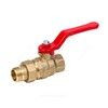 Кран шаровой латунь Эксперт Ду 25 Ру40 ВР/"американка" полнопроходной рычаг Dist 143Р — 4