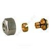 Переходник для PE-X/PE-RT труб обжим латунь Дн 16х1,5х18 база 18 мм R179 Giacomini R179X077 — 2
