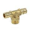 Тройник для PE-X труб радиальный латунь Дн 32х1"х32 НР РОС — 1