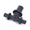 Тройник для PE-X труб аксиальный PPSU Дн 32х20х32 переходной RAUTITAN PX Rehau 11600651001 — 3