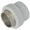 Муфта PP-R комбинированная под ключ белая Дн 40х1 1/2" ВР VALFEX 10134240