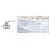 Кран шаровой латунь газ 11б27п6 Ду 20 Ру16 ВР рычаг Цветлит ZW10072, миниатюра — 1