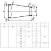 Переход сталь концентрический Дн 108х4,0-76х3,5 (Ду 100х65) бесшовный ГОСТ 17378-2001, миниатюра — 10