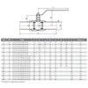 Кран шаровой сталь газ КШ.Ц.П.GAS Ду 150 Ру25 п/привар L=360мм LD КШ.Ц.П.GAS.150/125.025.Н/П.02 — 2