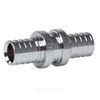 Муфта для PE-X труб аксиальная латунь хром Дн 20 THERM S Рехау 12503173002, миниатюра — 0