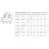Тройник PP-R комбинированный белый Дн 25х1/2" ВР VALFEX 10127125 — 2