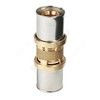 Муфта для МП/PE-X труб латунь пресс Дн 32 RM102 Giacomini RM102Y011