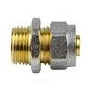 Муфта МП латунь никель обжим Дн 26х1" НР ГОСТ 32415-2013 7001 Aquasfera 7001-06, миниатюра — 5