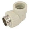 Угольник PP-R комбинированный серый Дн 25х1/2" НР VALFEX 10126125Г — 1