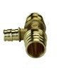 Тройник для PE-X труб радиальный латунь Дн 20х16х16 переходной GX151 Giacomini GX151Y014 — 11