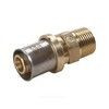 Муфта для МП/PE-X труб латунь пресс Дн 40х1 1/4" НР RM107 Giacomini RM107Y066 — 1