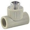 Тройник PP-R комбинированный серый Дн 25х1/2" НР VALFEX 10128125Г — 1