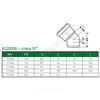 Отвод PP-MD зелёный KG2000 KG2000B Дн 110х87гр б/нап в/к Ostendorf 771350, миниатюра — 1