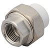 Муфта PP-R комбинированная разъемная белая Дн 20х3/4" ВР VALFEX 10155120, миниатюра — 0