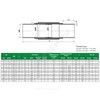 Компенсатор сильфонный осевой б/кожуха сталь нерж DI6340 Ду 250 Ру16 под приварку L=350мм Tecofi DI6340-MVT600250 — 2