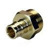 Муфта для PE-X труб радиальная латунь Дн 25х1/2" НР РОС, миниатюра — 5