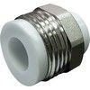 Штуцер PP-R комбинированный белый Дн 25х1" НР VALFEX 10134025, миниатюра — 0