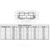 Муфта компрессионная ПЭ Дн 50 Ру16 ТПК-АКВА 50010050 — 14