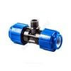 Тройник компрессионный ПЭ Дн 50х1 1/2"х50 НР Ру16 ТПК-АКВА 51511250
