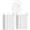 Тройник PP-H переходной бесшумный белый RAUPIANO PLUS Дн 110х50х45гр б/нап в/к Rehau 11213041001