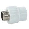 Муфта PP-R комбинированная белая Дн 20х3/4" НР RTP (РосТурПласт) 10663 — 1