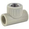 Тройник PP-R комбинированный серый Дн 32х3/4" ВР VALFEX 10127132Г — 1