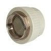 Муфта PP-R комбинированная под ключ серая Дн 50х1 1/2" ВР RTP (РосТурПласт) 10941 — 2