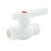 Кран шаровой PP-R белый Дн 32 внутренняя пайка OPTIMA VALFEX VALF 10145032