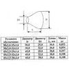 Переход сталь концентрический Дн 38х2,0-25х1,6 (Ду 32х20) бесшовный ГОСТ 17378-2001 КАЗ — 6