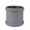 Муфта PP-H ремонтная серая HT HTU Дн 160 б/нап в/к Ostendorf 117500, миниатюра — 4