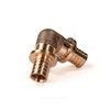 Угольник для PE-X труб аксиальный бронза Дн 20х90гр RX+ Рехау 14570223001 — 1