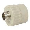 Муфта PP-R комбинированная серая Дн 25х3/4" НР VALFEX 10130025Г