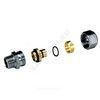 Муфта для МП/PE-X труб латунь хром Дн 20х2,0х1/2" НР R187M Giacomini R187MX062 — 1