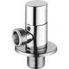 Клапан (вентиль) латунь бытовой хром угловой 1072 G1/2" Ру16 НР с отражателем Aquasfera 1072-01 — 1