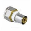 Муфта МП латунь никель пресс Дн 26х1" ВР ГОСТ 32415-2013 8002 Aquasfera 8002-06, миниатюра — 5