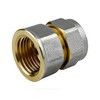 Муфта МП латунь никель обжим Дн 20х1/2" ВР ГОСТ 32415-2013 7002 Aquasfera 7002-03 — 1