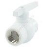 Кран шаровой PP-R комбинированный белый Дн 25х3/4" Ру25 ВР VALFEX 10142534 — 3