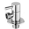 Клапан (вентиль) латунь бытовой хром угловой 1073 G1/2" Ру16 НР с отражателем Aquasfera 1073-01 — 1