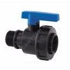 Кран шаровой компрессионный 1"x1" НР/ВР Ру10 RTP (РосТурПласт) 22076, миниатюра — 1