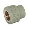 Муфта PP-R комбинированная серая Дн 20х3/4" ВР RTP (РосТурПласт) 10934
