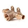 Тройник для PE-X труб аксиальный бронза Дн 16х1/2"х16 ВР с креплением RX+ Rehau 14562913001