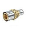 Муфта переходная для МП/PE-X труб латунь пресс Дн 32х16 RM103 Giacomini RM103Y020 — 1