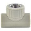 Тройник PP-R комбинированный серый Дн 20х1/2" ВР VALFEX 10127020Г, миниатюра — 1