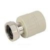 Муфта PP-R комбинированная серая Дн 20х1/2" с накидной гайкой VALFEX 10139020Г, миниатюра — 0