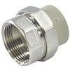 Муфта PP-R комбинированная разъемная серая Дн 25х3/4" ВР RTP (РосТурПласт) 15517, миниатюра — 0