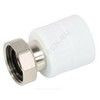 Муфта PP-R комбинированная белая Дн 20х1/2" с накидной гайкой VALFEX 10139020, миниатюра — 0