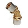 Угольник для МП/PE-X труб латунь пресс Дн 40х45гр RM144 Giacomini RM144Y012 — 1